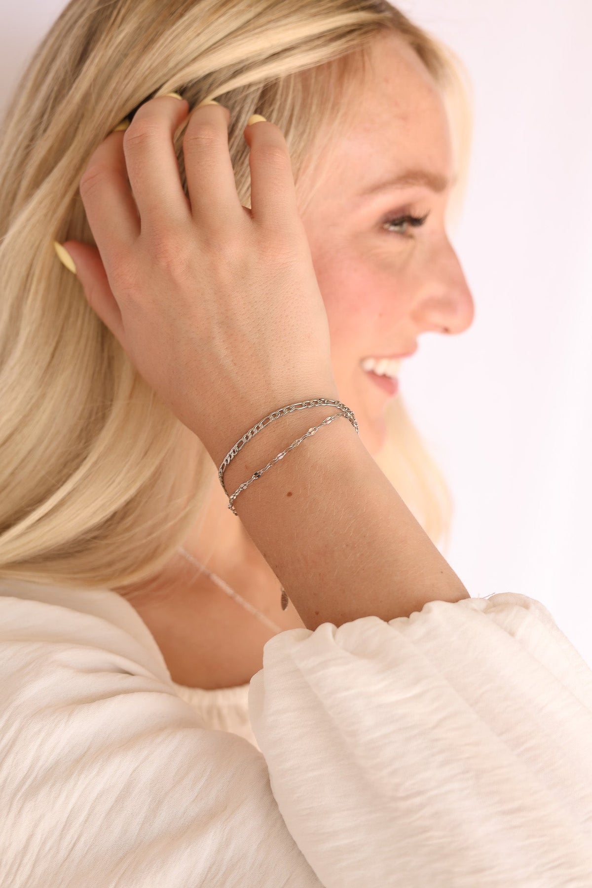 Lorelei Layered Bracelet by Rose & Clay