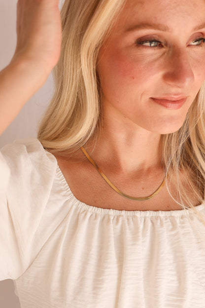 Athens Necklace by Rose & Clay