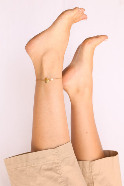 Marina Anklet by Rose & Clay