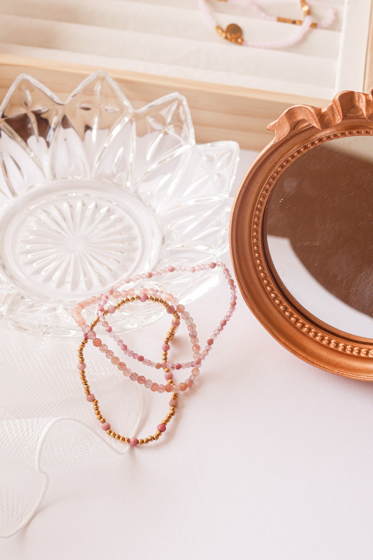Aurora Stretch Bracelet Set by Rose & Clay