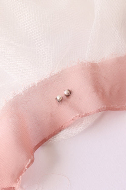 Freshwater Pearl Stud by Rose & Clay