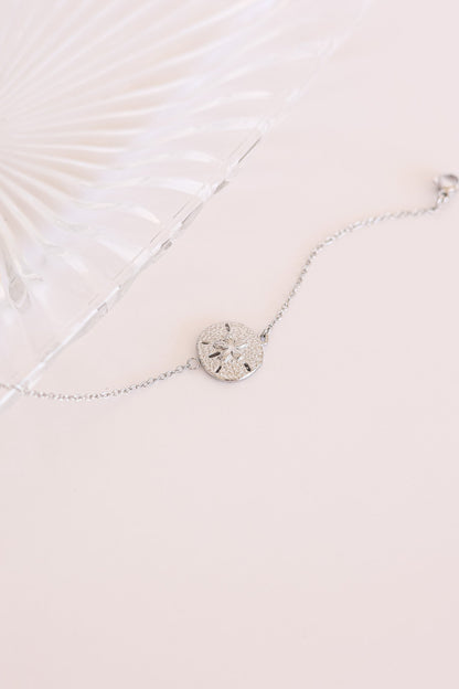 Sand Dollar Bracelet by Rose & Clay