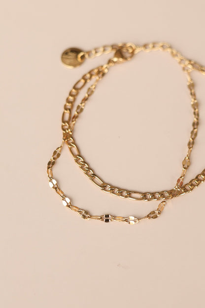 Lorelei Layered Bracelet by Rose & Clay