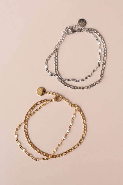 Lorelei Layered Bracelet by Rose & Clay