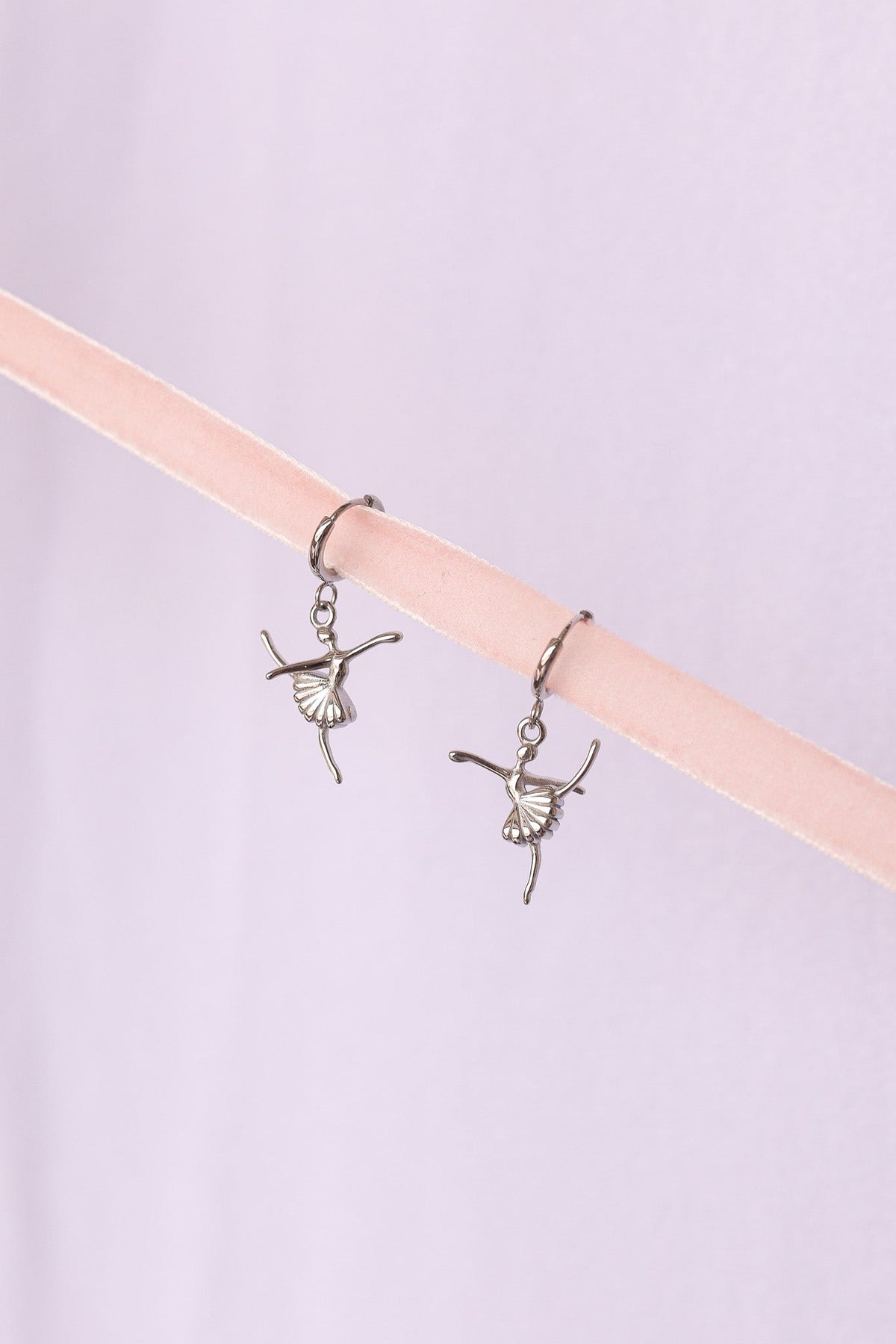 Tiny Dancer Huggie Hoop by Rose & Clay