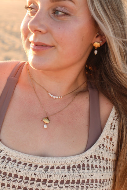 Aria Necklace by Rose & Clay
