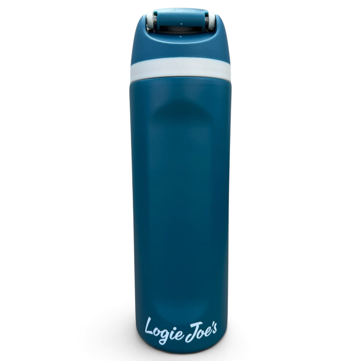 Tiki Totem Hydration Bottle | 24oz Insulated Stainless Steel | Flip Straw Lid w/ Handle by Logie Joe's Golf