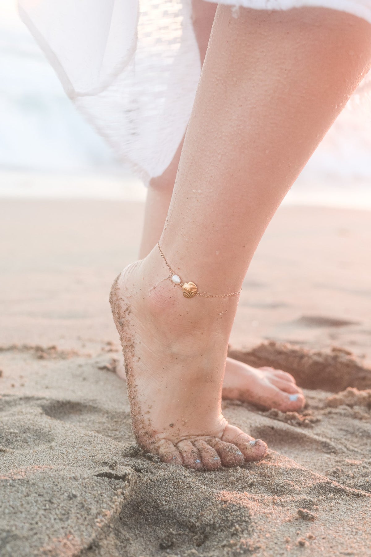 Marina Anklet by Rose & Clay