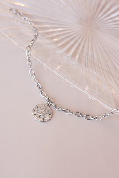 Sand Dollar Anklet by Rose & Clay