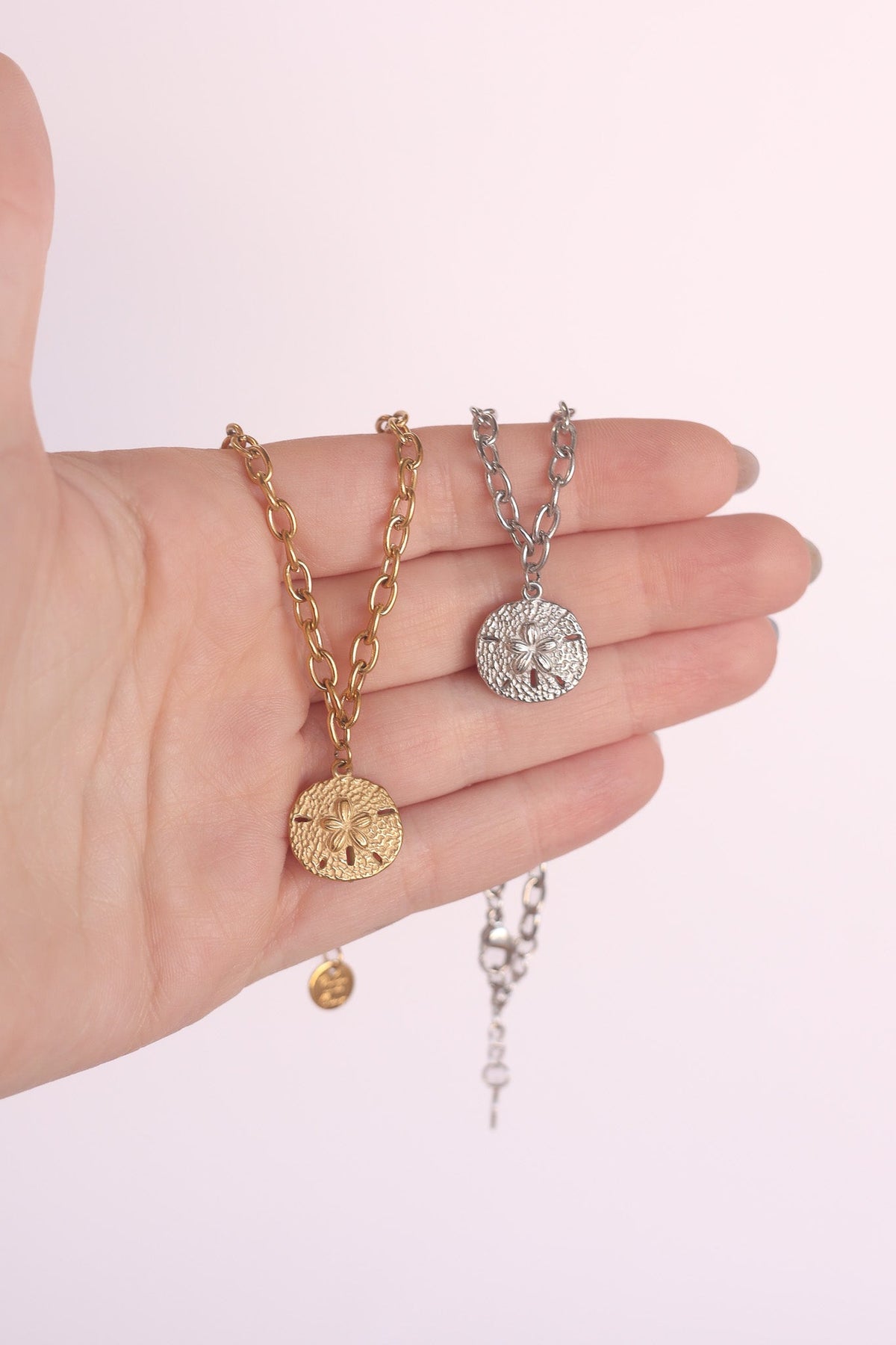 Sand Dollar Anklet by Rose & Clay