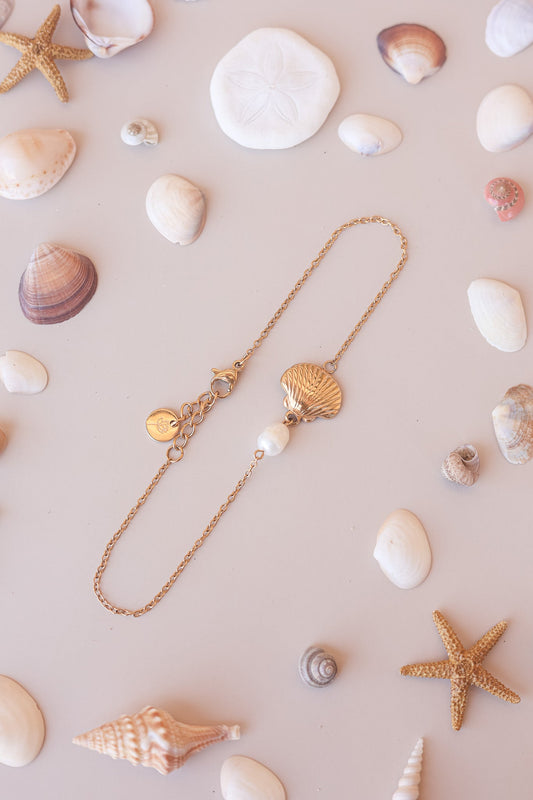 Marina Anklet by Rose & Clay