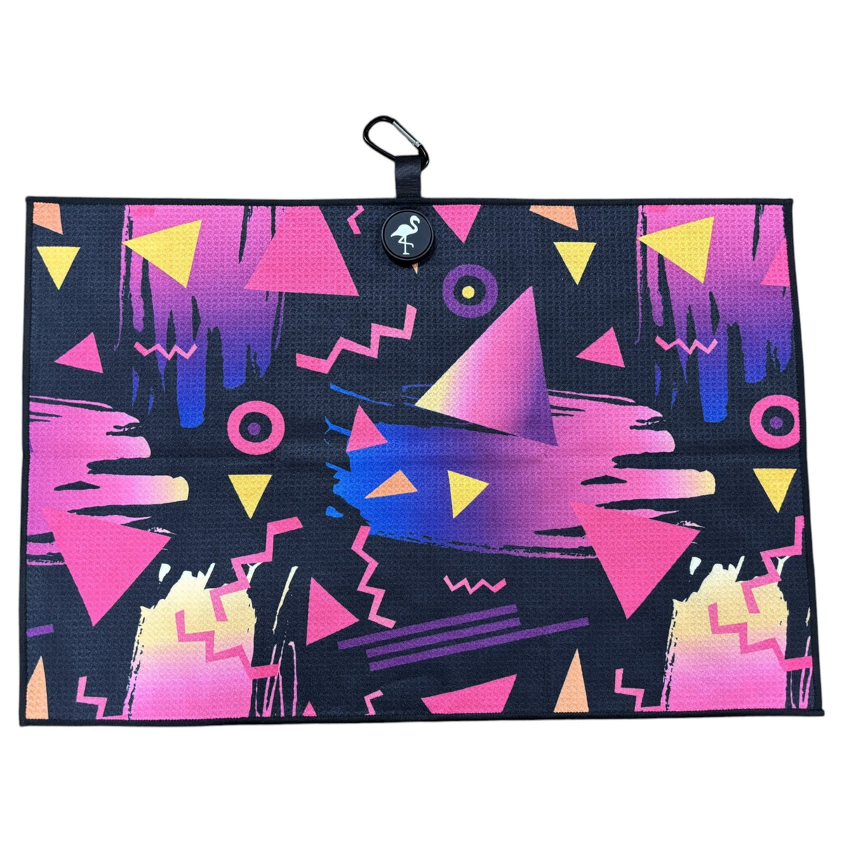Fresh Prince Golf Towel | 24” x 16” Microfiber Towel | Magnetic Clip & Carabiner | Premium Golf Accessory | Retro 90s 80s by Logie Joe's Golf