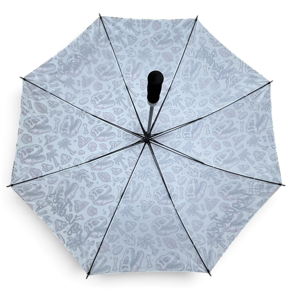 Fossil Fairway | 60" Golf Umbrella | Oversized Golf Umbrella | Dinosaurs Fossils by Logie Joe's Golf