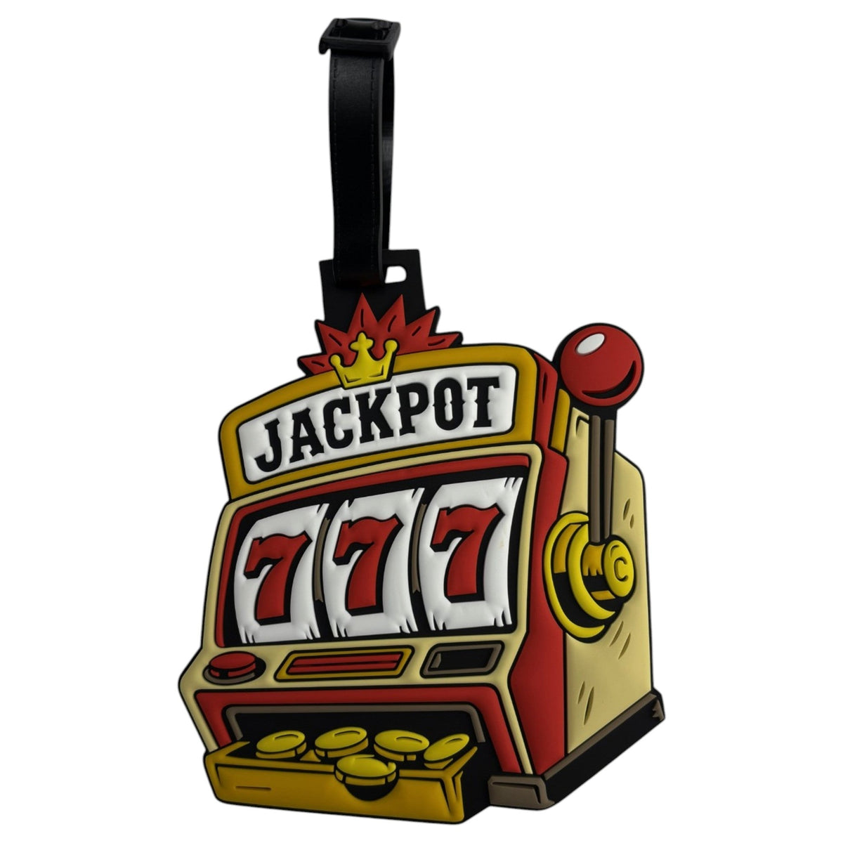 Jackpot Clip-On Tag | Multi-Use Bag Tag, Travel Tag, Golf Accessory by Logie Joe's Golf