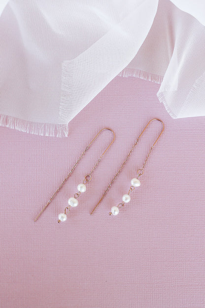 Freshwater Pearl Threader by Rose & Clay