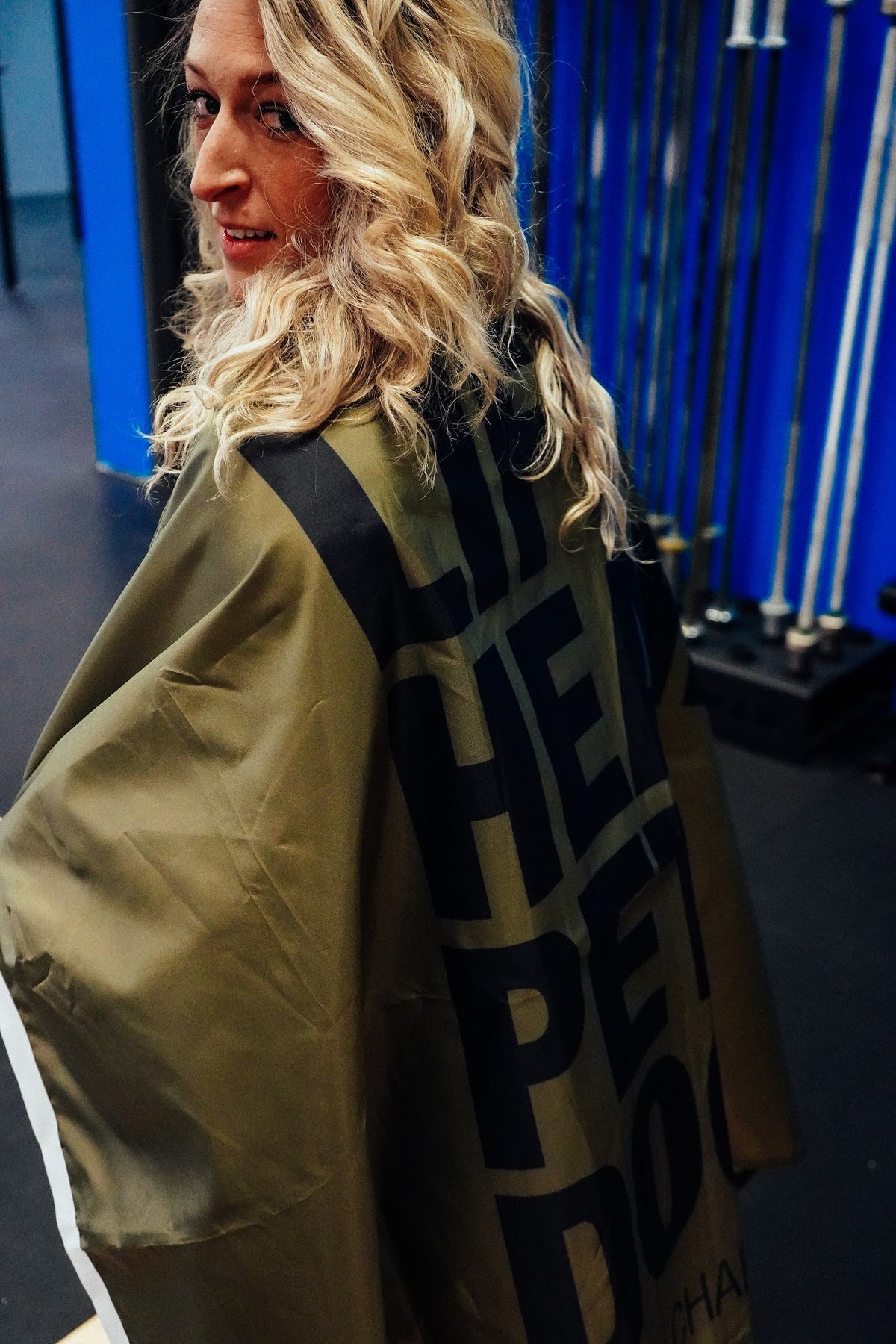 Lift Heavy. Pet Dogs. - Flag by Tango Charlie Apparel