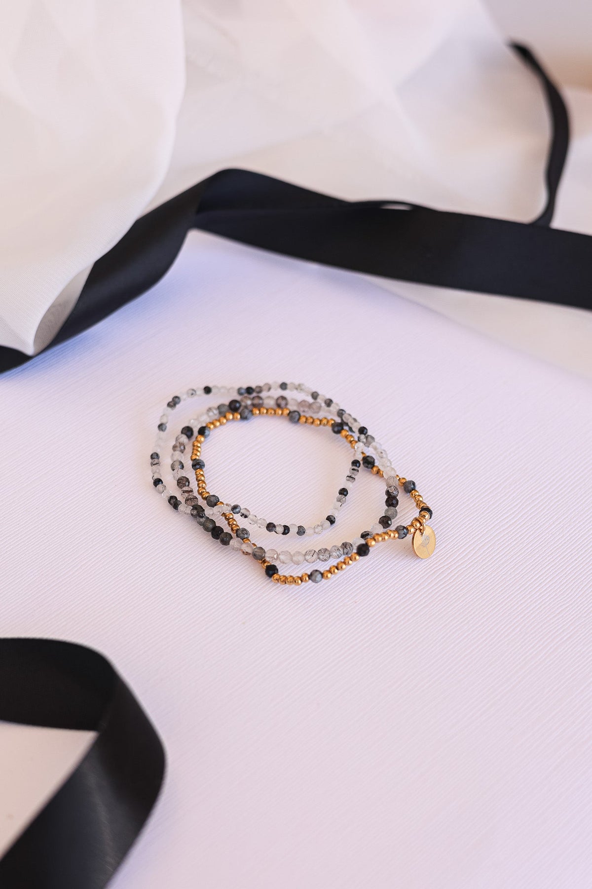 Odile Stretch Bracelet Set by Rose & Clay
