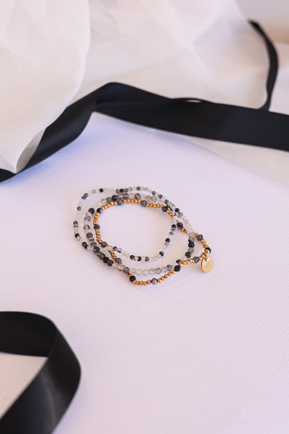 Odile Stretch Bracelet Set by Rose & Clay