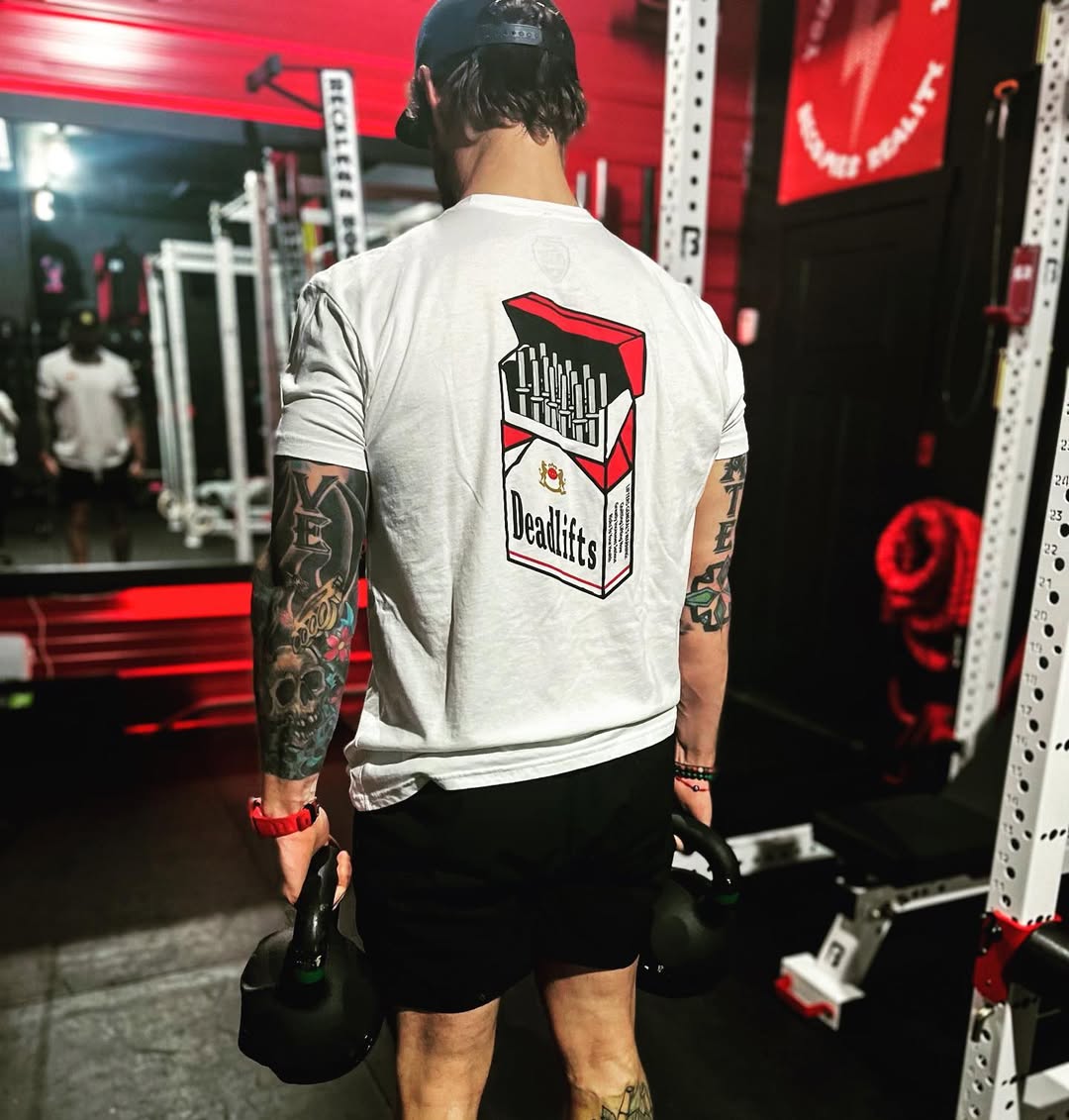 Deadlift Addiction - Tee by Tango Charlie Apparel