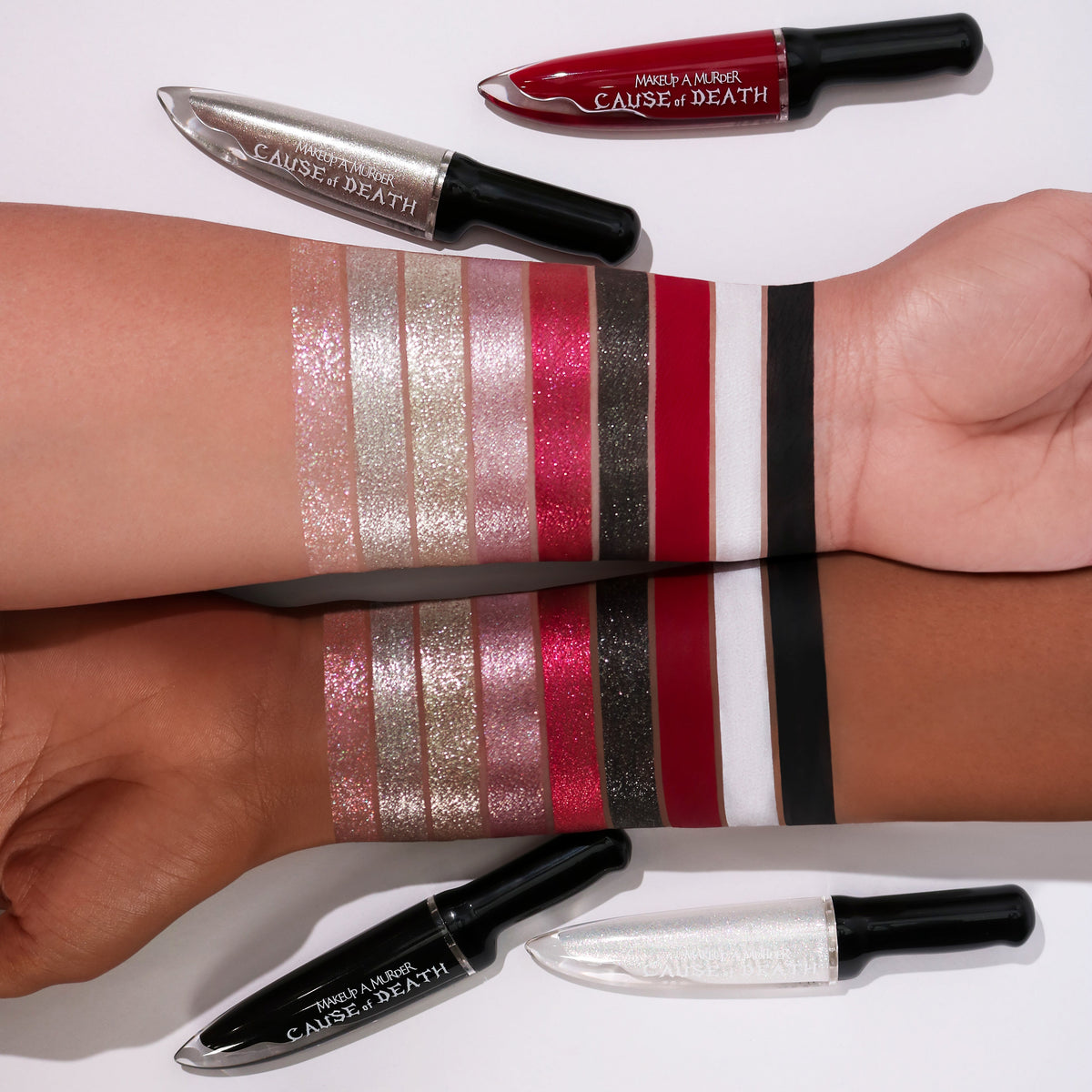 Cause of Death Liquid Eyeshadows: Singles by Makeup A Murder, INC