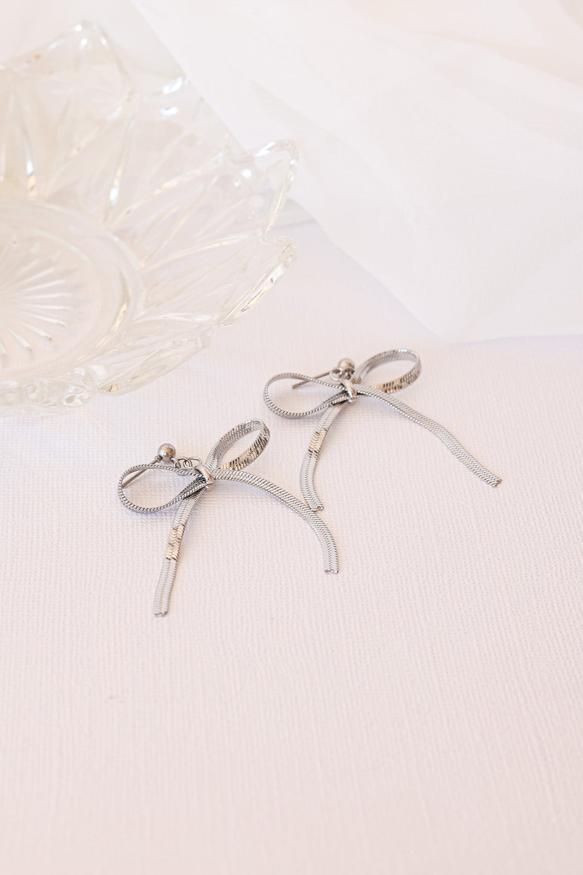Lauren Bow Dangle by Rose & Clay