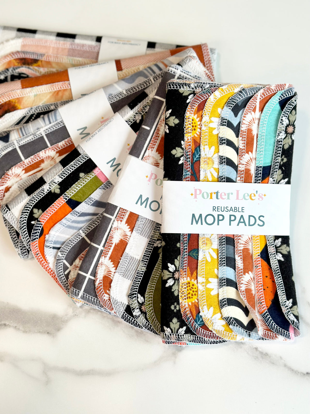Reusable mop cover – view 3