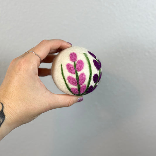 Wool dryer balls, Lavender Fields – view 2