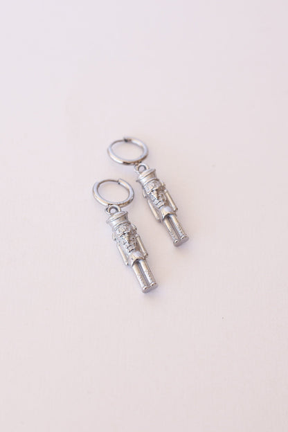 Nutcracker Huggie Hoop by Rose & Clay