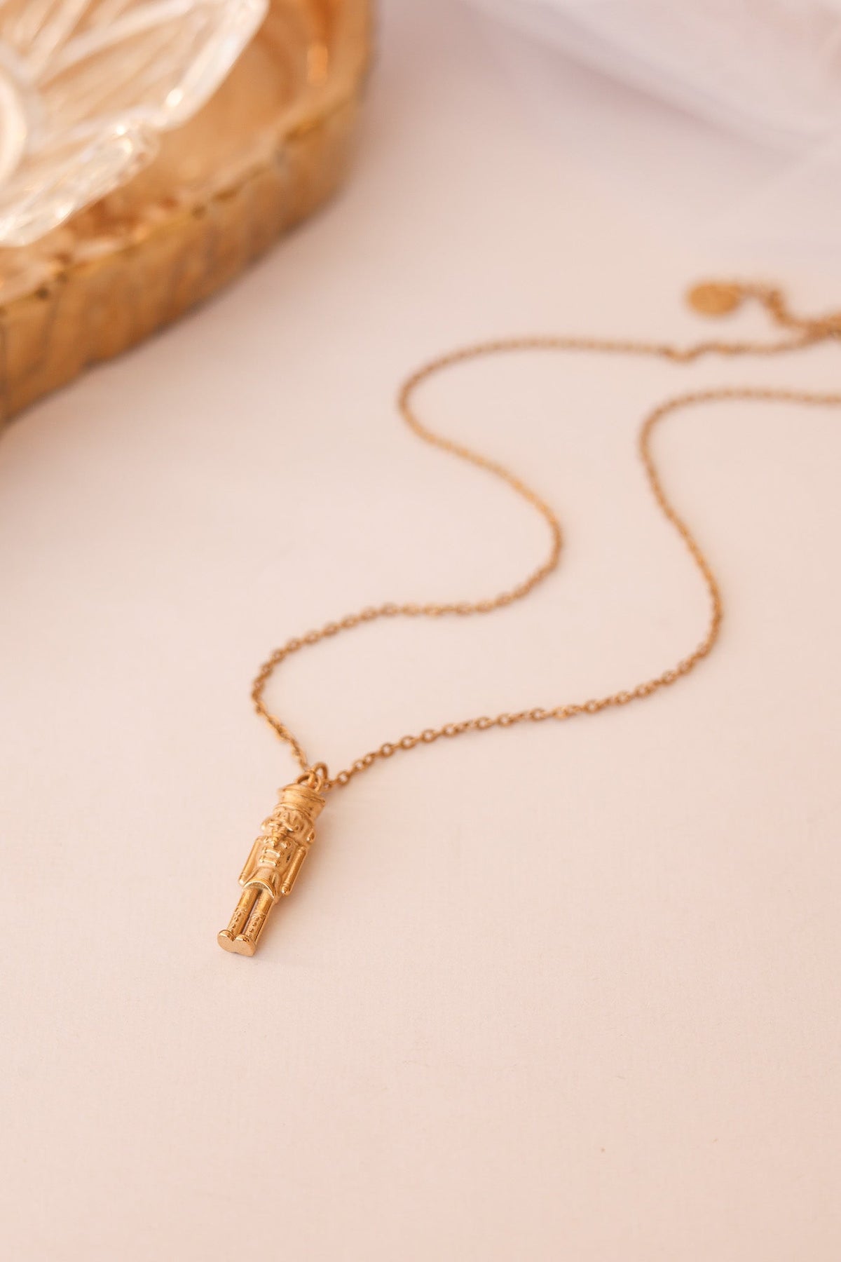 Nutcracker Necklace by Rose & Clay