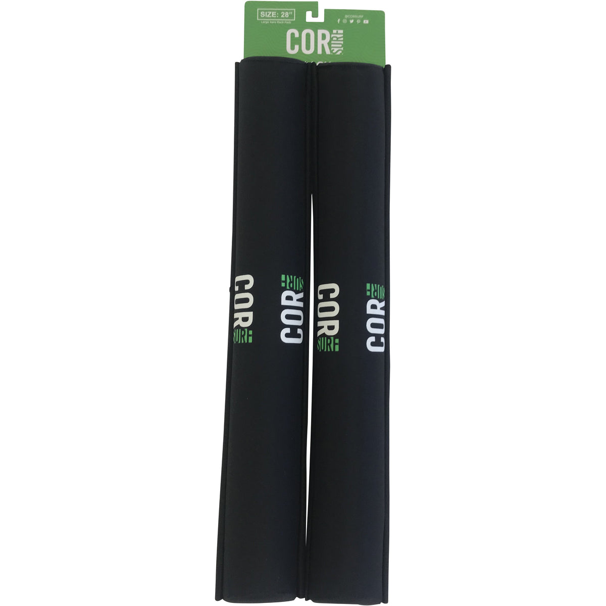 Aero Roof Rack Pads 19" or 28" - For Large Aero Bars by COR Surf