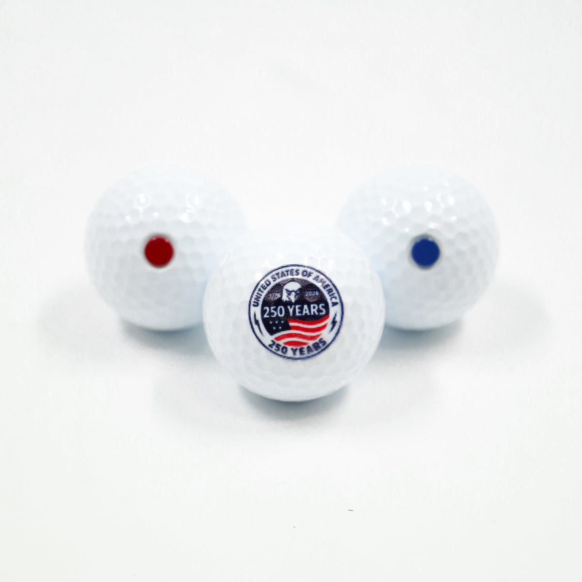 SHOCK'D Golf Balls - Patriot Edition by SHOCK'D Golf Balls