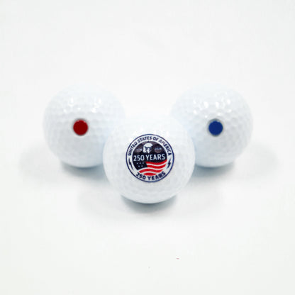 SHOCK'D Golf Balls - Patriot Edition by SHOCK'D Golf Balls