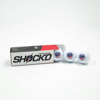 SHOCK'D Golf Balls by SHOCK'D Golf Balls
