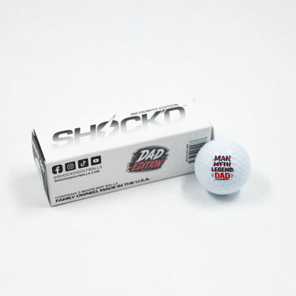 SHOCK'D Golf Balls by SHOCK'D Golf Balls