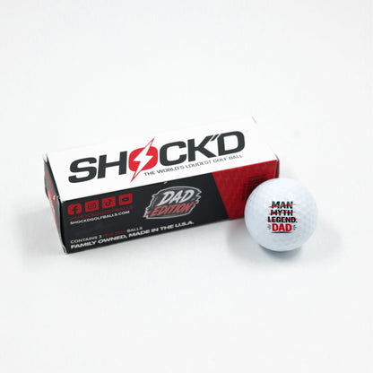 SHOCK'D Golf Balls by SHOCK'D Golf Balls