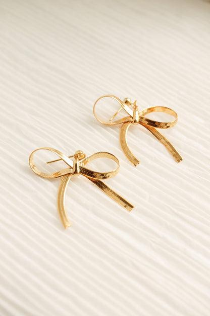Lauren Bow Dangle by Rose & Clay