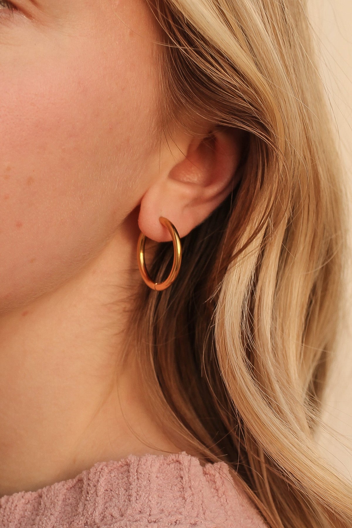 Olivia Hoop by Rose & Clay
