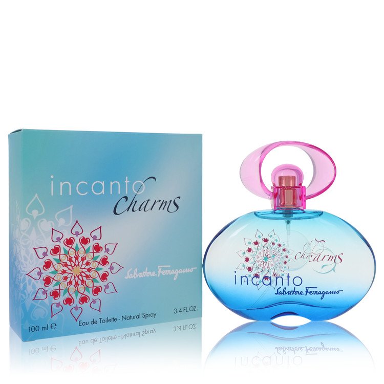 Incanto Charms by Salvatore Ferragamo Eau De Toilette Spray 3.4 oz for Women by Avera Group