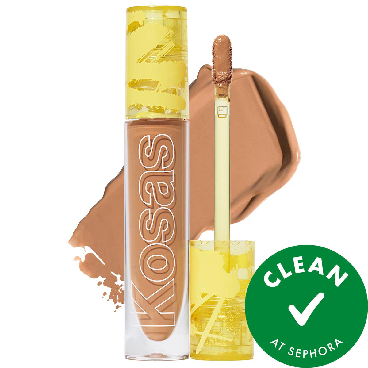 Revealer Creamy Brightening Concealer: Banish Dark Circles with Caffeine & Hyaluronic Acid - Vegan & Cruelty-Free by Beauty Care Bag