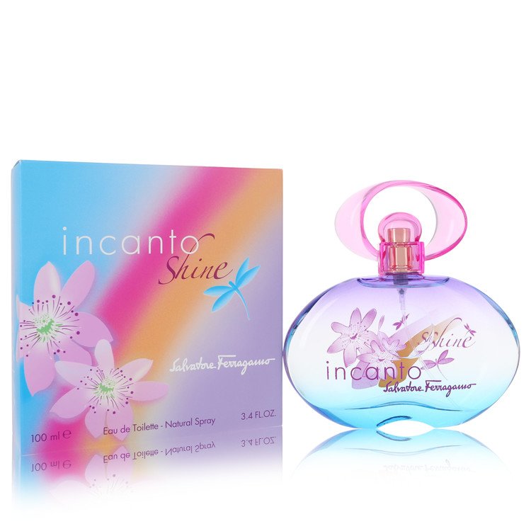 Incanto Shine by Salvatore Ferragamo Eau De Toilette Spray 3.4 oz for Women by Avera Group