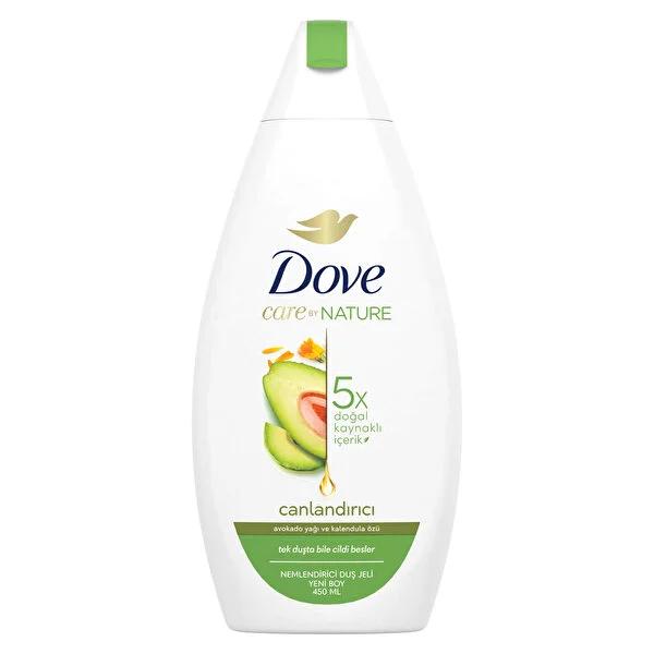 Dove moisturizing shower gel with avocado oil and calendula, 15.22 fl oz