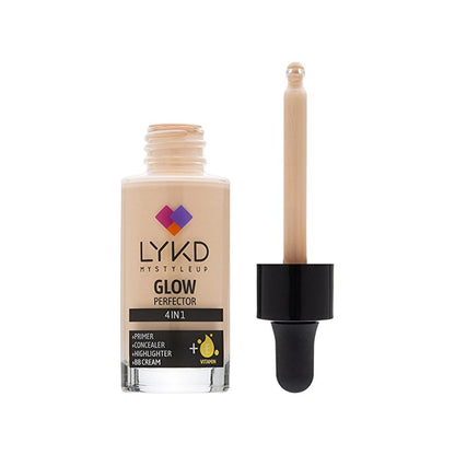 LYKD Glow Perfector 4-in-1 Foundation Fair 30ml by Beauty Care Bag