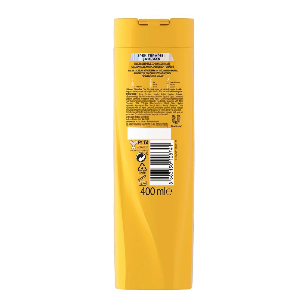 Elidor Silk Therapy Shampoo for Smooth Hair 400 ml by Beauty Care Bag