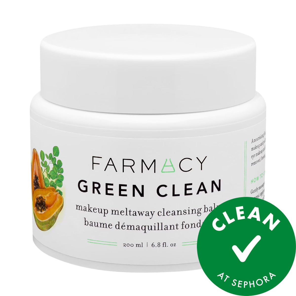 Green Clean makeup meltaway cleansing balm, jumbo size