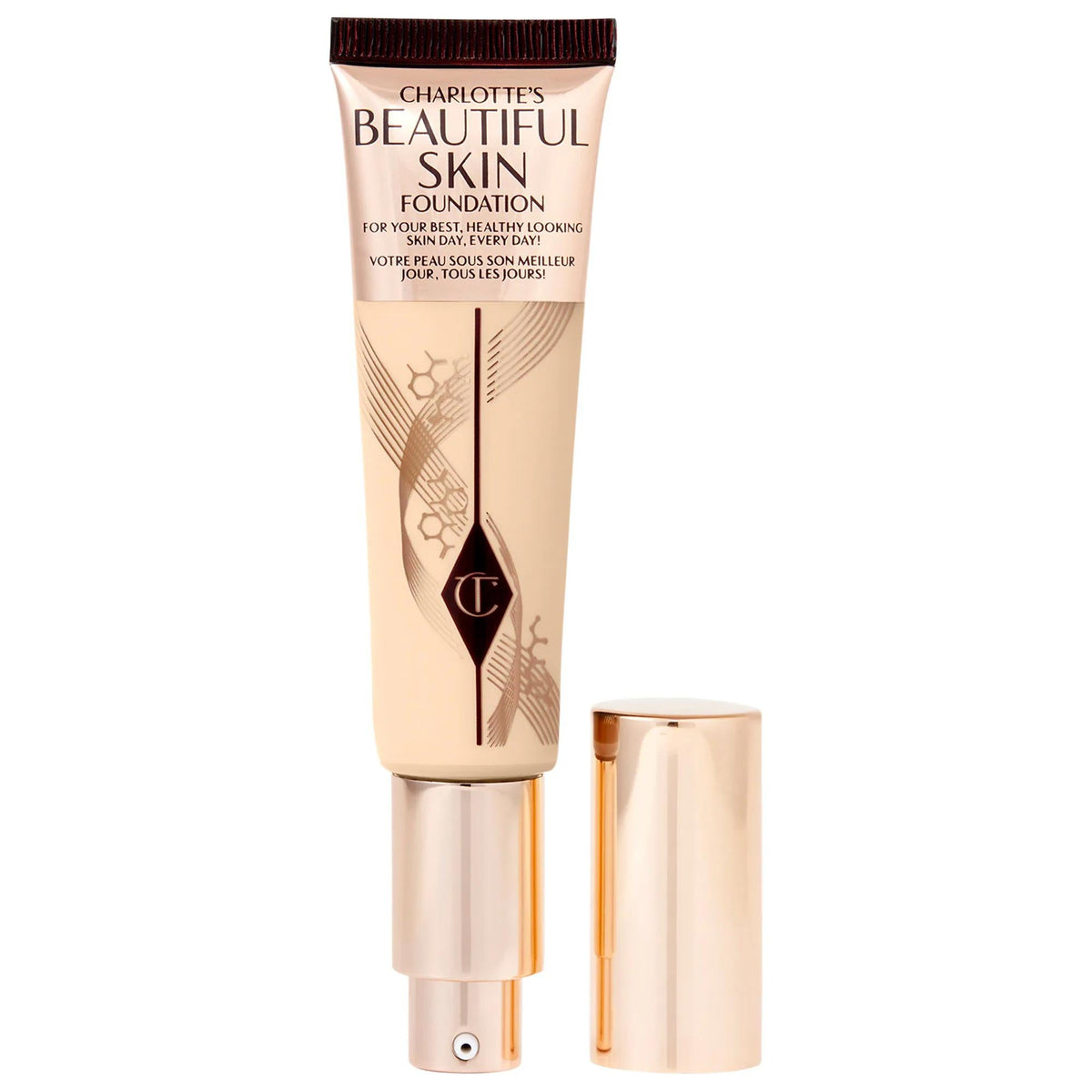 Charlotte Tilbury Beautiful Skin foundation with Bix-Activ