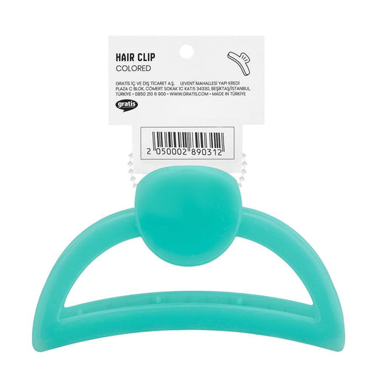 Eklips Mint Green Claw Clip for Secure Hair Styling by Beauty Care Bag