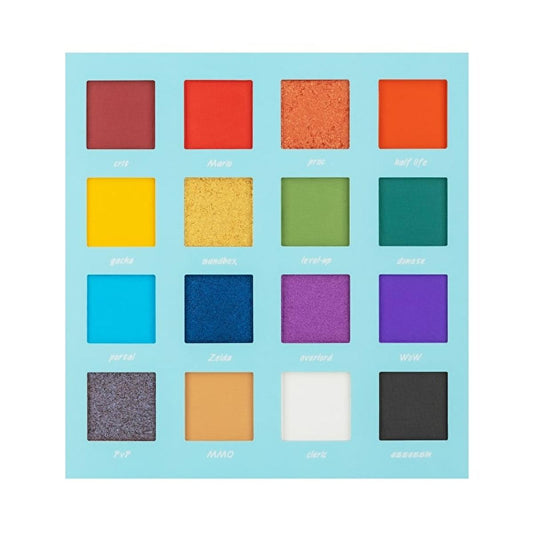 Soda Game Over 001 Old School 16-shade eyeshadow palette