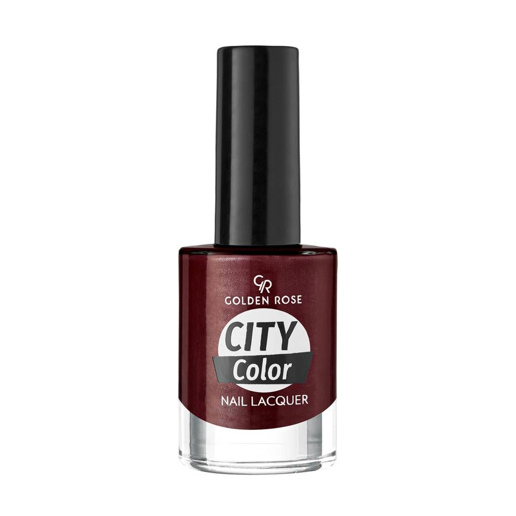 Golden Rose City Color Nail Lacquer Long-Wear Polish Shade 57 by Beauty Care Bag