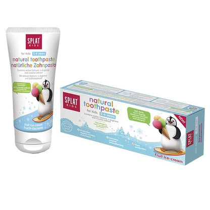 Splat Kids Fruit Ice Cream Natural Toothpaste 50 ml by Beauty Care Bag