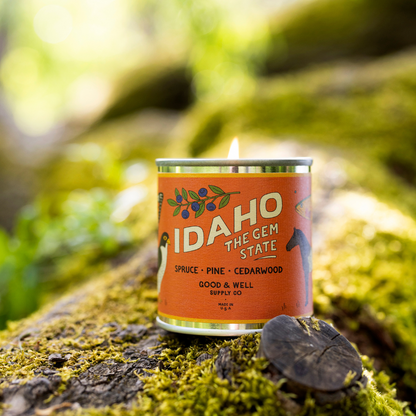 Idaho State Candle by Good & Well Supply Co.